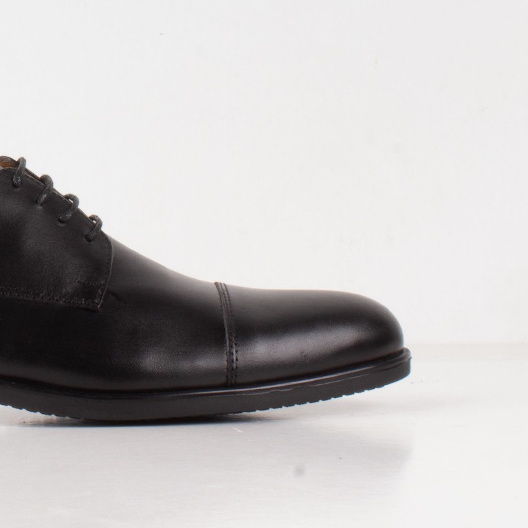 Generic Chaussure classe cuir démasquable Noir Homme Hight Quality