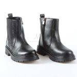 PAULA - Bottines Fille en Noir