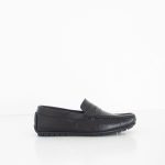 COOLER Moccassin Homme en Noir