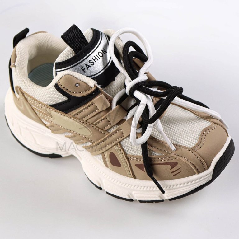 activestep – baskets enfants en kaki