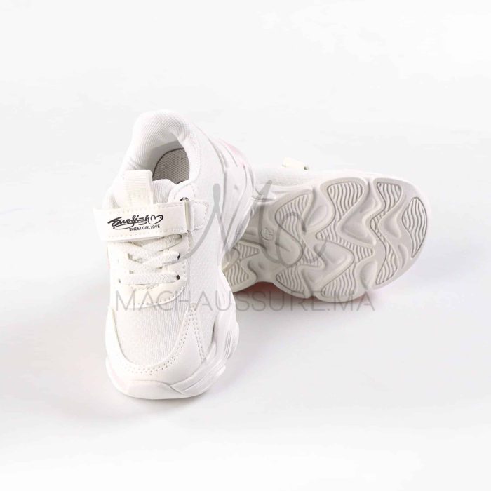 ShinyFairy - Baskets Enfants en Blanc – Image 4