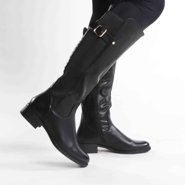 noha – bottes femmes en noir