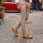 Escapade – Mocassins Hommes en Camel