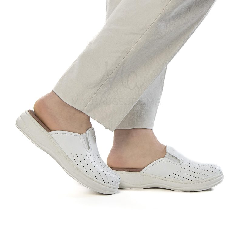 Confort+ – Sabot médical en Blanc