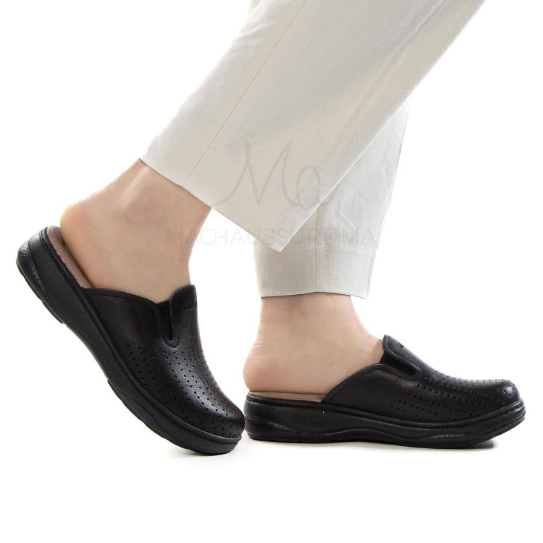 Confort+ – Sabot médical en Noir