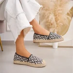 Ballerina – Espadrilles Femmes en Noir