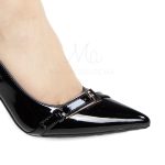 Noor - Escarpins demi talon en Noir – Image 2