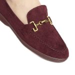 Rihla – Mocassins Femmes en Bordeaux – Image 2