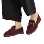 Rihla – Mocassins Femmes en Bordeaux – Image 4