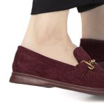 Rihla – Mocassins Femmes en Bordeaux – Image 6
