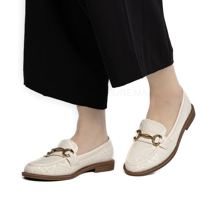 Toudra -Derbies Femmes en Beige – Image 4