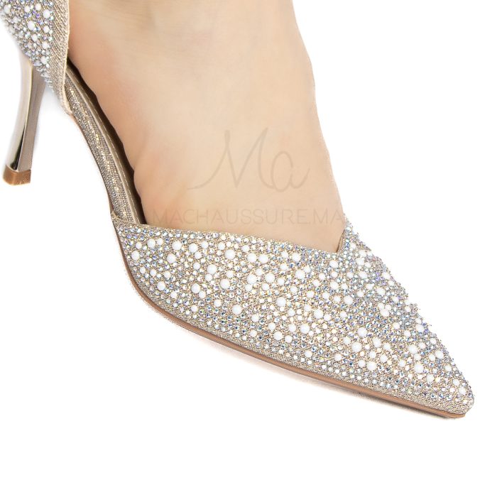 Dahbia - Escarpins Soirée en Bronze – Image 2