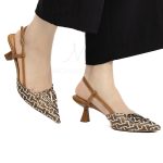 Sabra - Escarpins demi talon en Camel