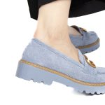 Le Soulier – Derbies Femmes en Bleu – Image 6