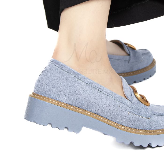 Le Soulier – Derbies Femmes en Bleu – Image 6