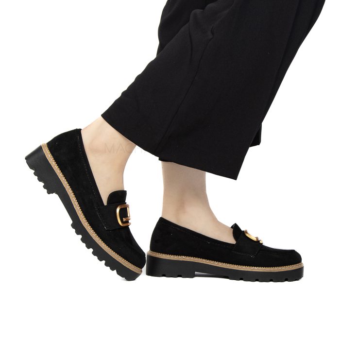Le Soulier – Derbies Femmes en Noir – Image 3