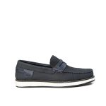 MAJD - Mocassins 100 % Daim Bleu