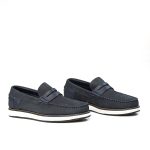 MAJD - Mocassins 100 % Daim Bleu – Image 3