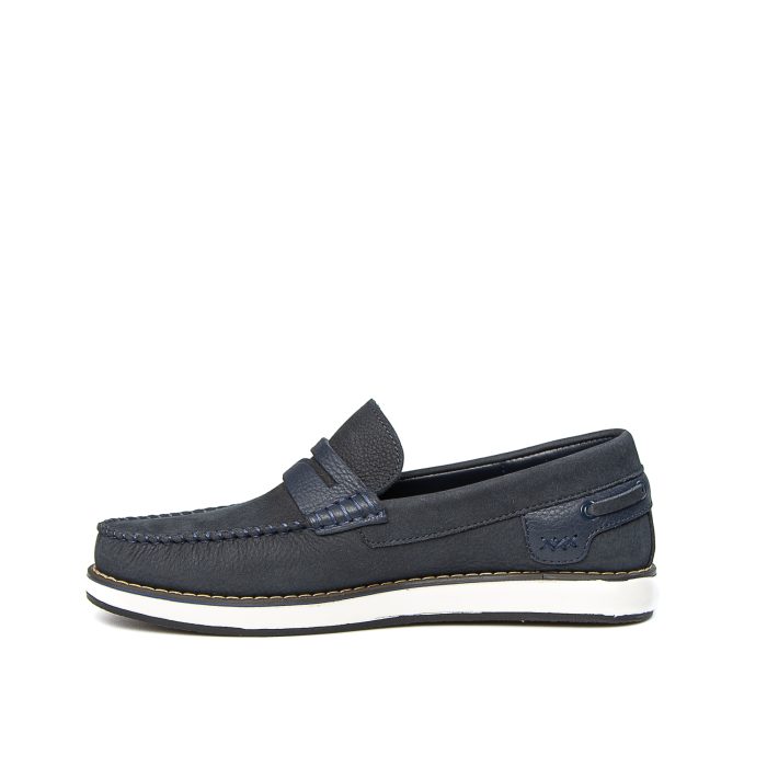 MAJD - Mocassins 100 % Daim Bleu – Image 5