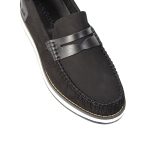 MAJD - Mocassins 100 % Daim Noir – Image 2