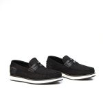 MAJD - Mocassins 100 % Daim Noir – Image 3