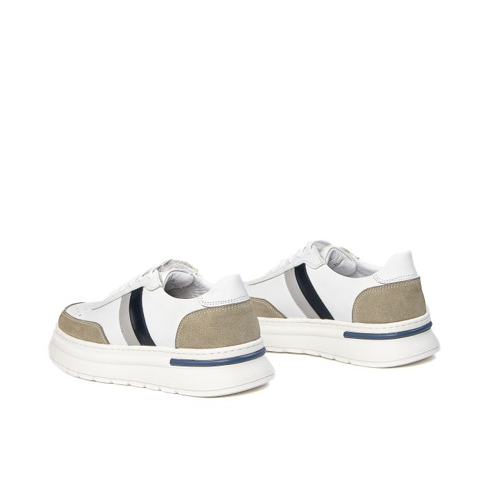 Manso – Baskets confortables en Blanc – Image 4