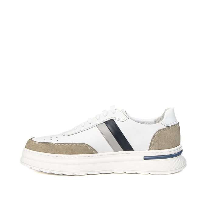Manso – Baskets confortables en Blanc – Image 5