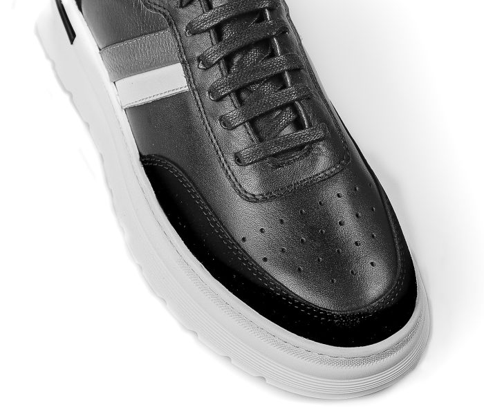 Manso – Baskets confortables en Noir – Image 2