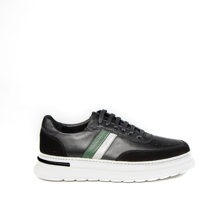 Manso – Baskets confortables en Noir – Image 1