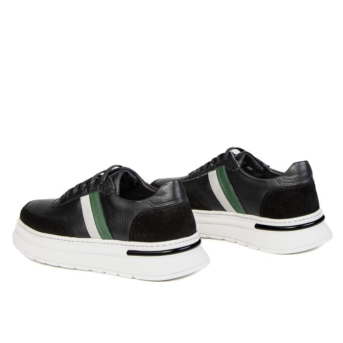 Manso – Baskets confortables en Noir – Image 4