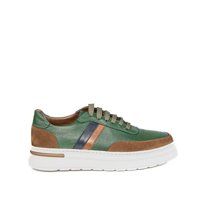 Manso – Baskets confortables en Vert – Image 1