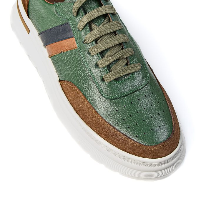Manso – Baskets confortables en Vert – Image 2