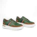 Manso – Baskets confortables en Vert – Image 3