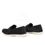 OPERA - Mocassins 100 % Daim bleu – Image 4