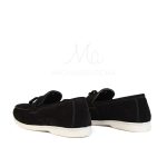 OPERA - Mocassins 100 % Daim Noir – Image 4