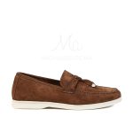 OPERA - Mocassins 100 % Daim Tabac