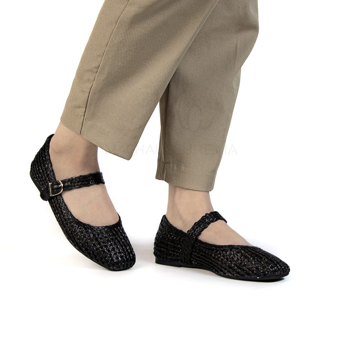 Suhaila - Ballerines Femmes en Noir – Image 1