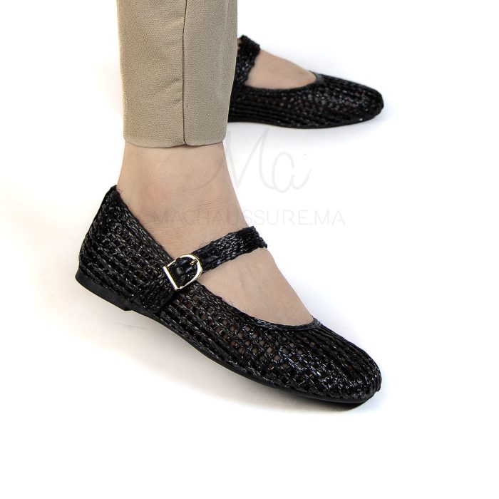 Suhaila - Ballerines Femmes en Noir – Image 4
