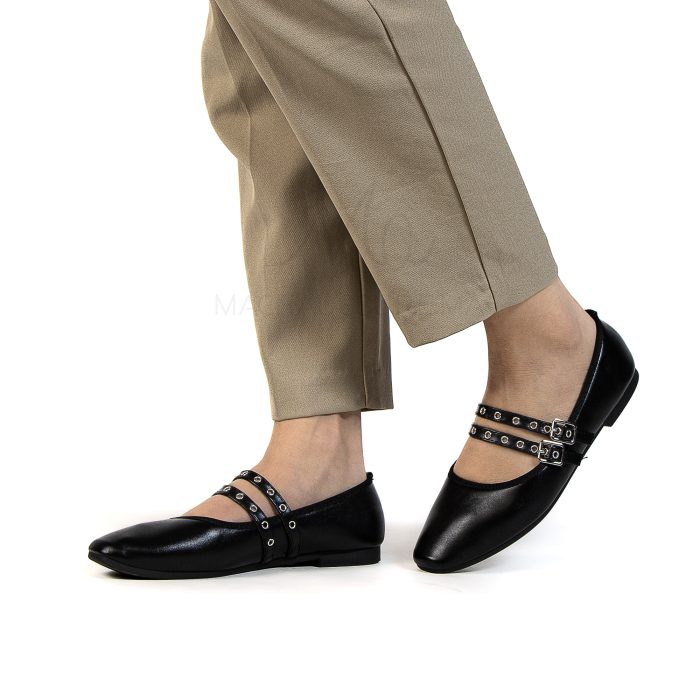 Farha – Ballerines Femmes en Noir – Image 5