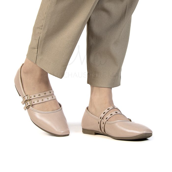 Farha – Ballerines Femmes en Taupe – Image 1