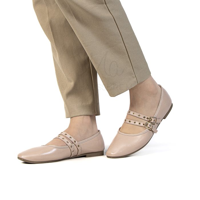 Farha – Ballerines Femmes en Taupe – Image 5