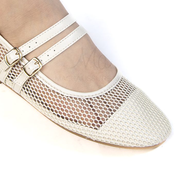 Marha – Ballerines Femmes en Beige – Image 2