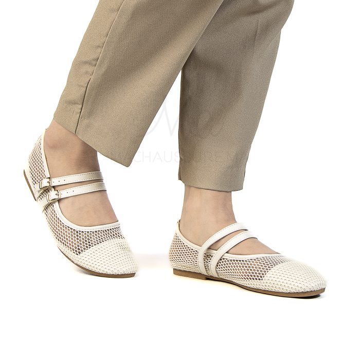Marha – Ballerines Femmes en Beige – Image 1