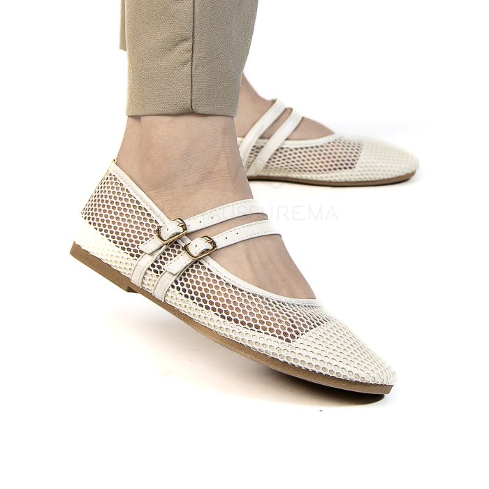 Marha – Ballerines Femmes en Beige – Image 5