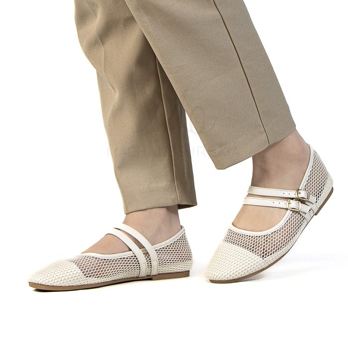 Marha – Ballerines Femmes en Beige – Image 4
