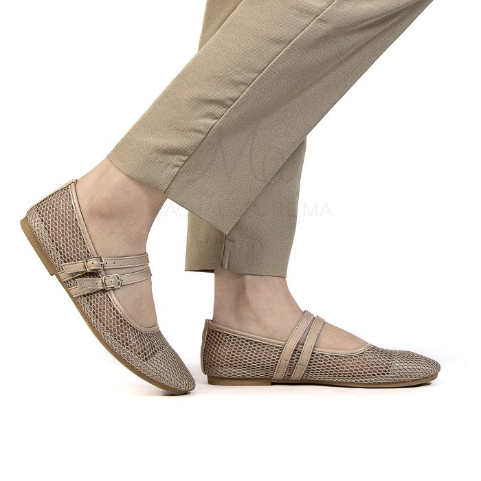 Marha – Ballerines Femmes en Kaki – Image 3