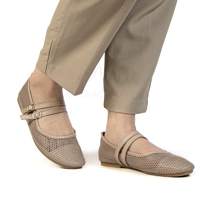 Marha – Ballerines Femmes en Kaki – Image 1