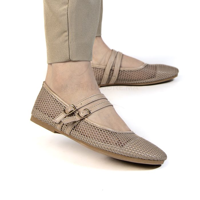 Marha – Ballerines Femmes en Kaki – Image 5