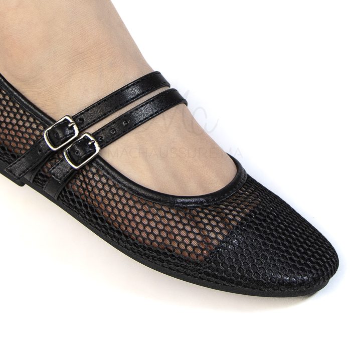 Marha – Ballerines Femmes en Noir – Image 2