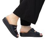 PodiaSoft – Sandales Médicales en Bleu – Image 3